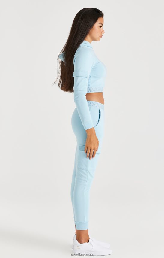 flickor SikSilk tejpad lastkåpa - blå kläder 02V424328