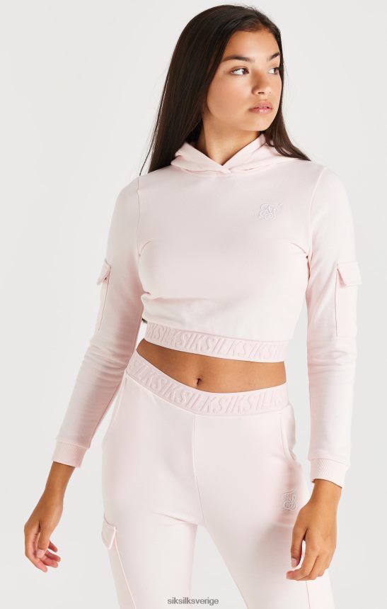 flickor SikSilk tejpad lastkåpa - rosa kläder 02V424331