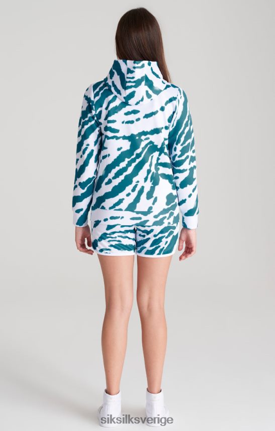 flickor SikSilk vit tie dye hoodie kläder 02V424339