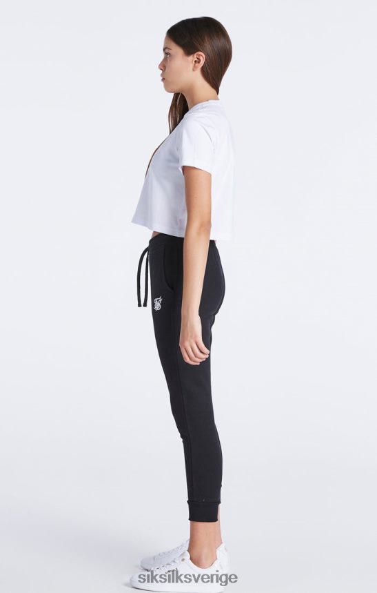 flickor SikSilk beskuren vit essentials t-shirt kläder 02V424321