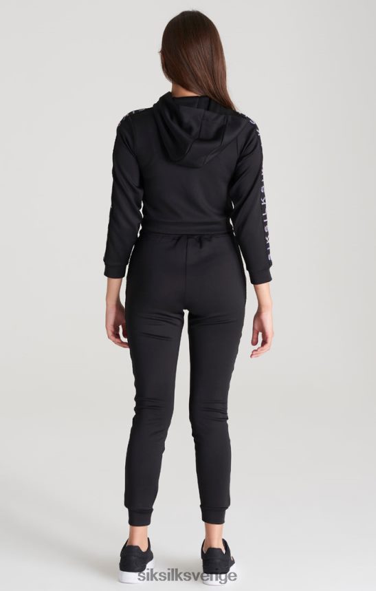 flickor SikSilk svart tejpad träningsbyxa kläder 02V424349