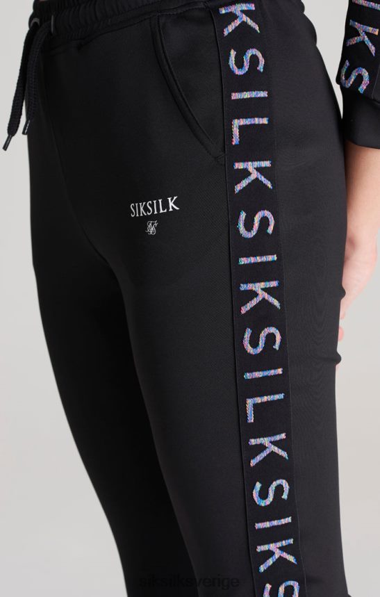 flickor SikSilk svart tejpad träningsbyxa kläder 02V424349