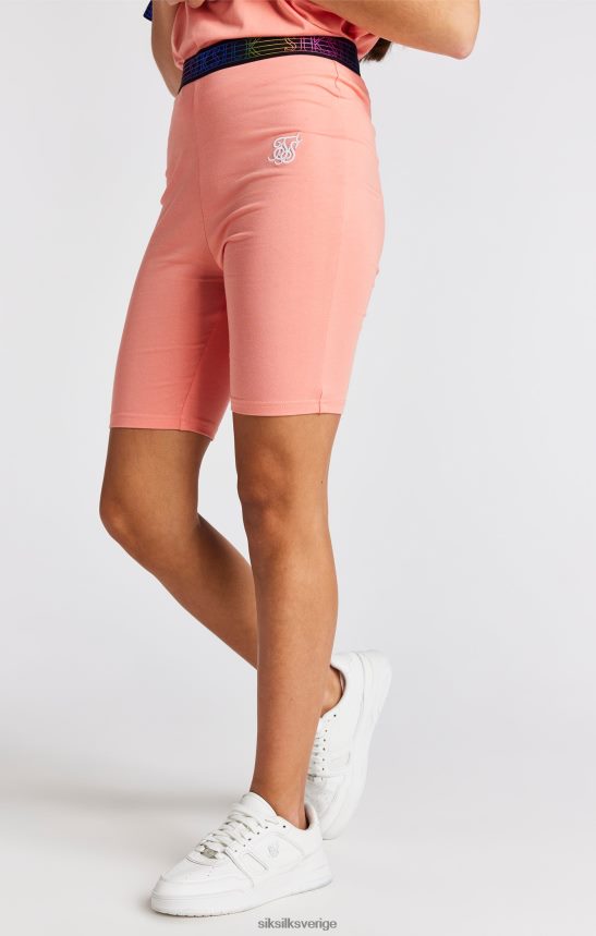 flickor SikSilk coral runner tejp cykel kort kläder 02V424361