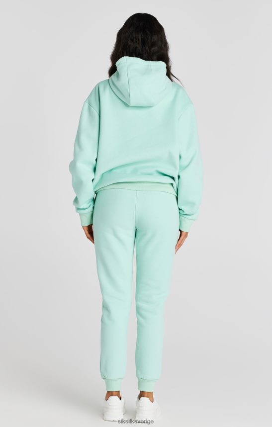 kvinnor SikSilk mint deluxe oversize hoodie kläder 02V424164
