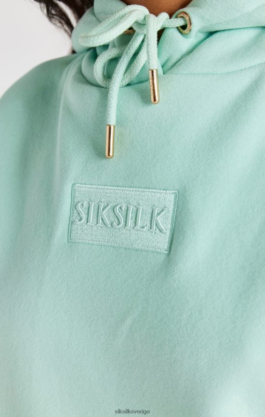 kvinnor SikSilk mint deluxe oversize hoodie kläder 02V424164
