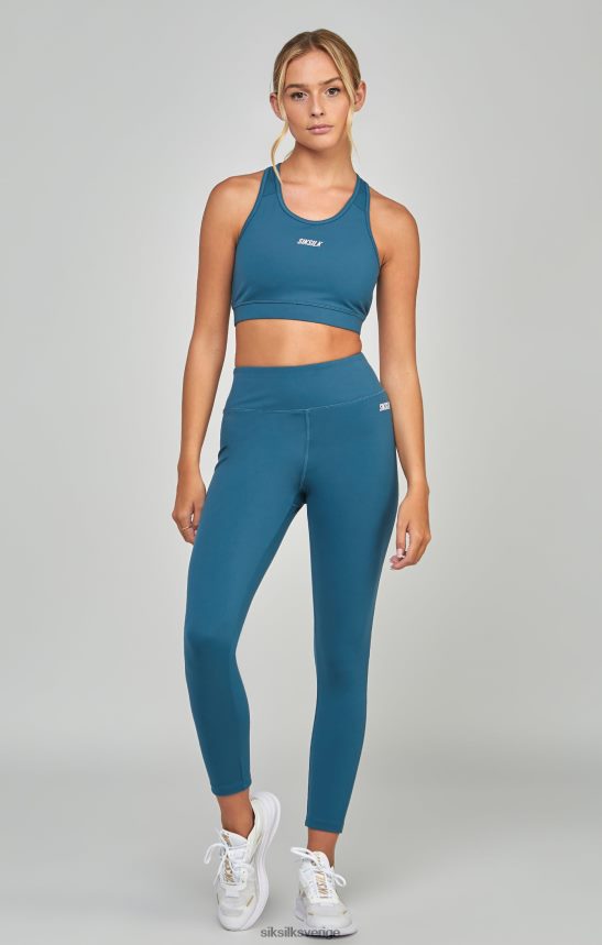 kvinnor SikSilk kricka sport oumbärlig crop top kläder 02V42468