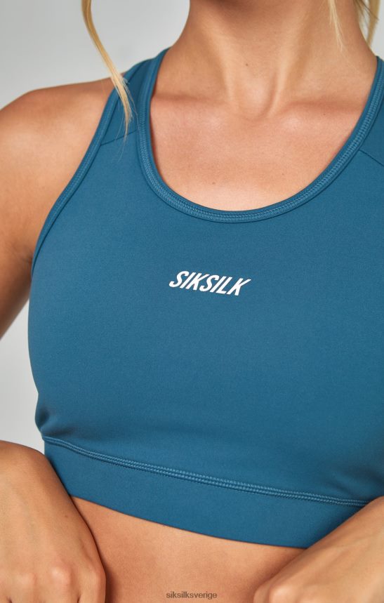 kvinnor SikSilk kricka sport oumbärlig crop top kläder 02V42468