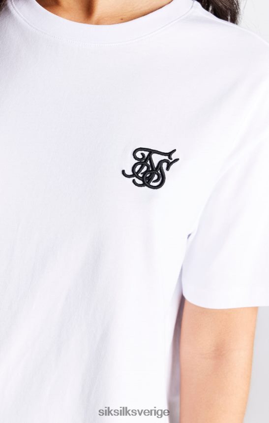 kvinnor SikSilk vit viktig pojkvän t-shirt kläder 02V42427