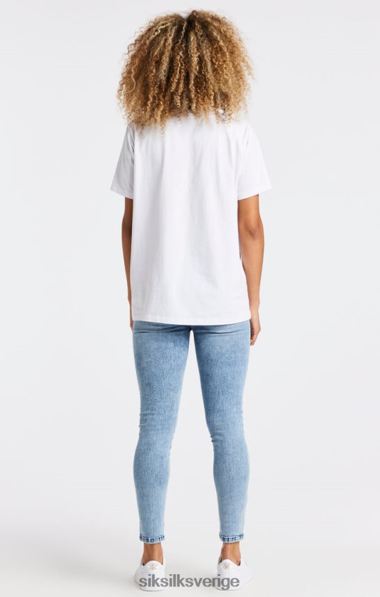 kvinnor SikSilk lätt tvätt essentiell skinny denim jeans kläder 02V424193