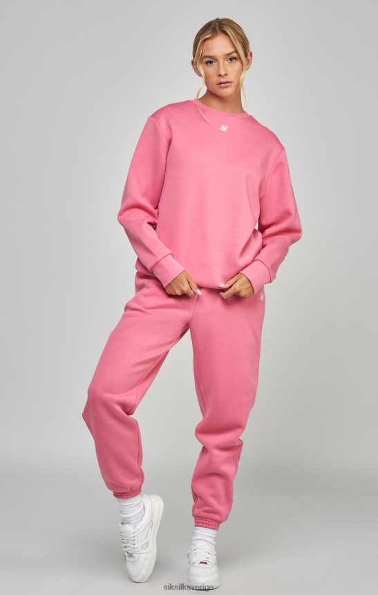 kvinnor SikSilk rosa oumbärlig jogger kläder 02V424175