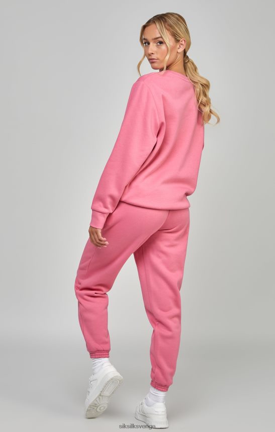 kvinnor SikSilk rosa oumbärlig jogger kläder 02V424175