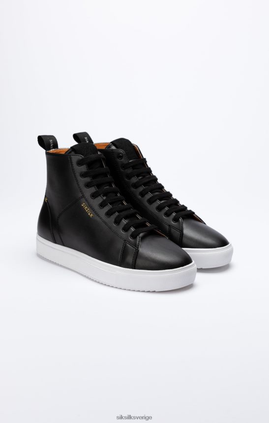 kvinnor SikSilk svart klassisk high-top trainer Skodon 02V424260