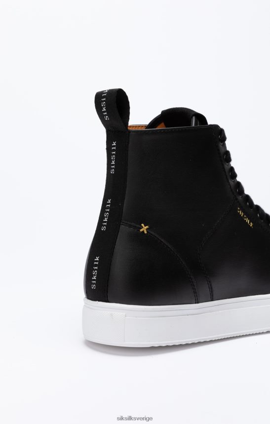 kvinnor SikSilk svart klassisk high-top trainer Skodon 02V424260