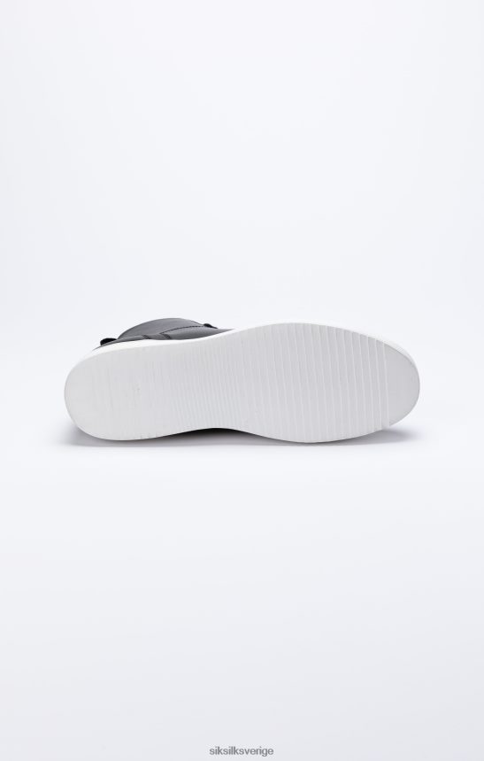 kvinnor SikSilk svart klassisk high-top trainer Skodon 02V424260