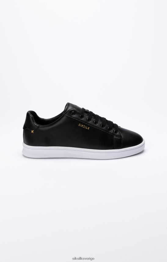 kvinnor SikSilk svart låg-top casual trainer Skodon 02V424256