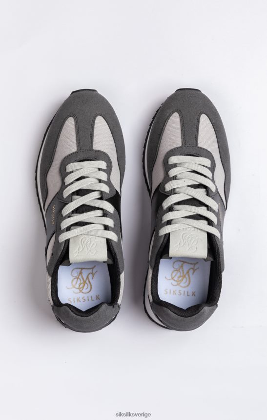 kvinnor SikSilk svart retro löptränare Skodon 02V424273