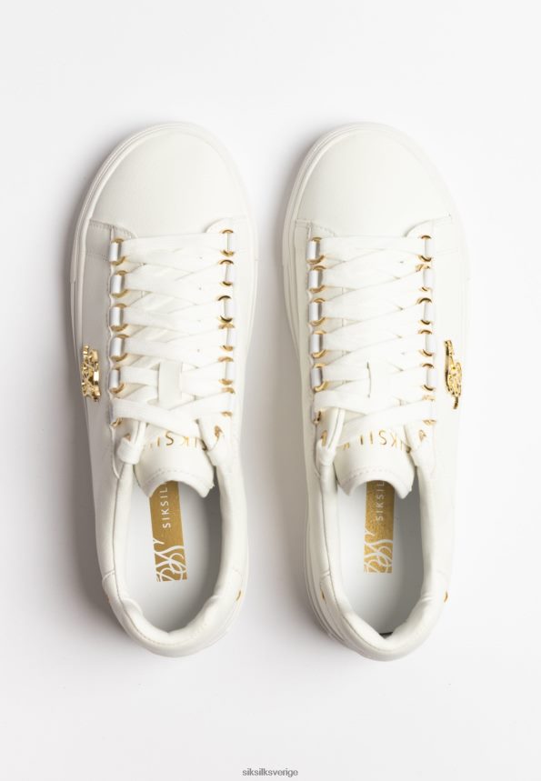 kvinnor SikSilk vit barra ormskinnseffekt Skodon 02V424269