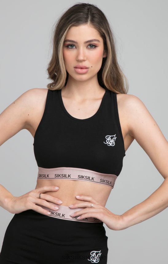 kvinnor SikSilk roseate bralette - svart kläder 02V424209