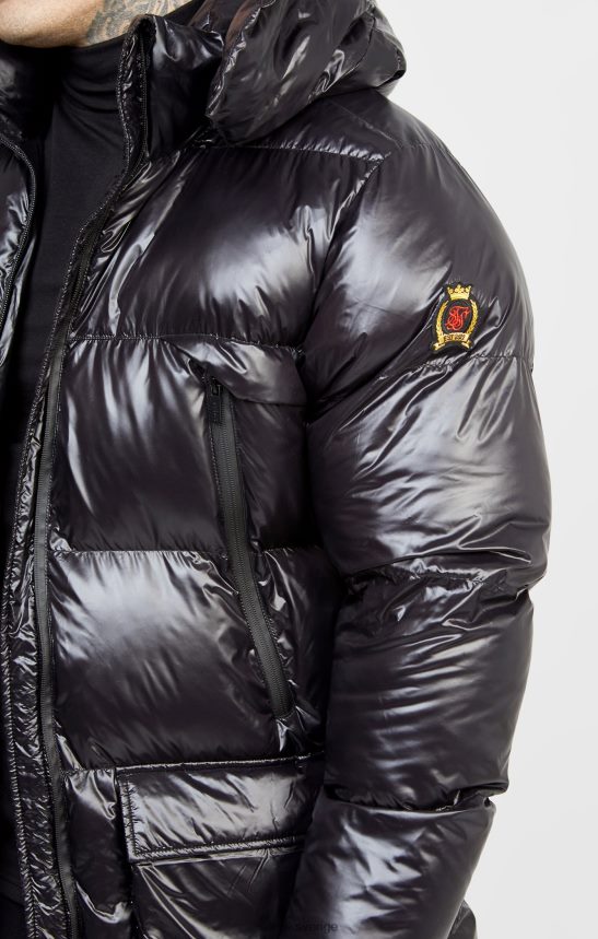 män SikSilk svart chefsrock kläder 02V424497