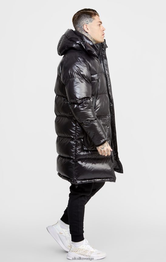 män SikSilk svart chefsrock kläder 02V424497