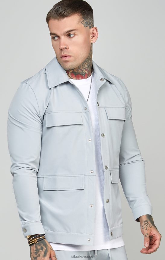 män SikSilk grå bruksövertröja kläder 02V424462