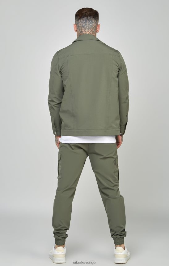 män SikSilk khaki övertröja kläder 02V424465