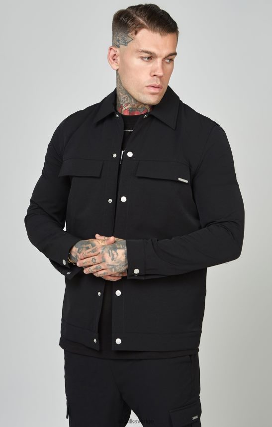 män SikSilk svart bruksövertröja kläder 02V424464