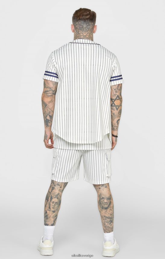 män SikSilk beige baseballtröja kläder 02V424391