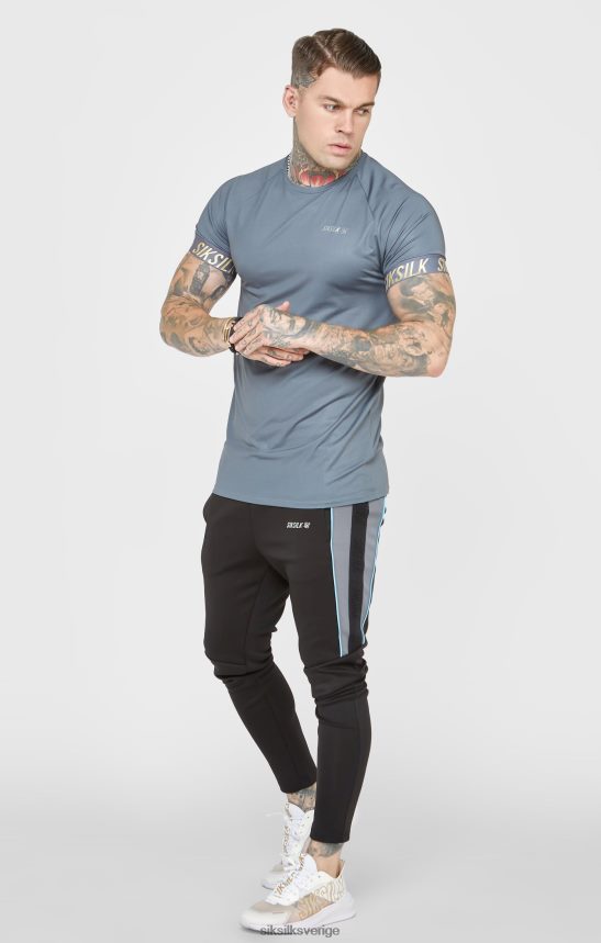 män SikSilk kol sport tech t-shirt kläder 02V424365