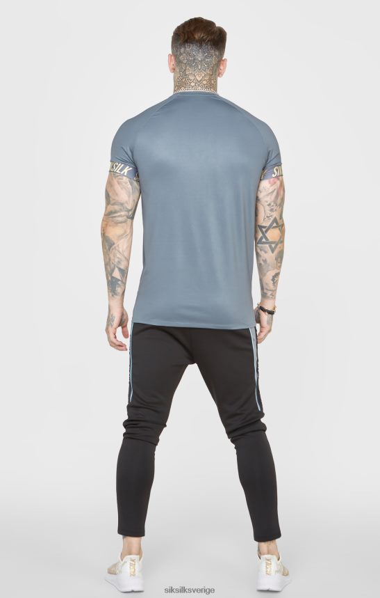 män SikSilk kol sport tech t-shirt kläder 02V424365