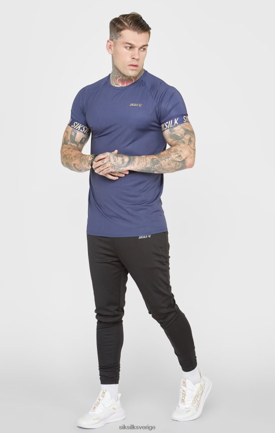 män SikSilk marin sport t-shirt kläder 02V424371