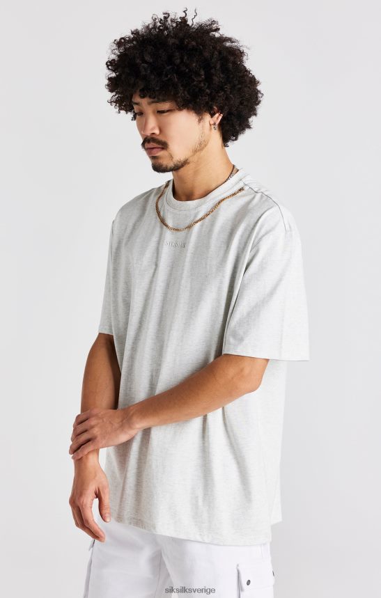 män SikSilk snö märgel överdimensionerad kedja t-shirt kläder 02V424388