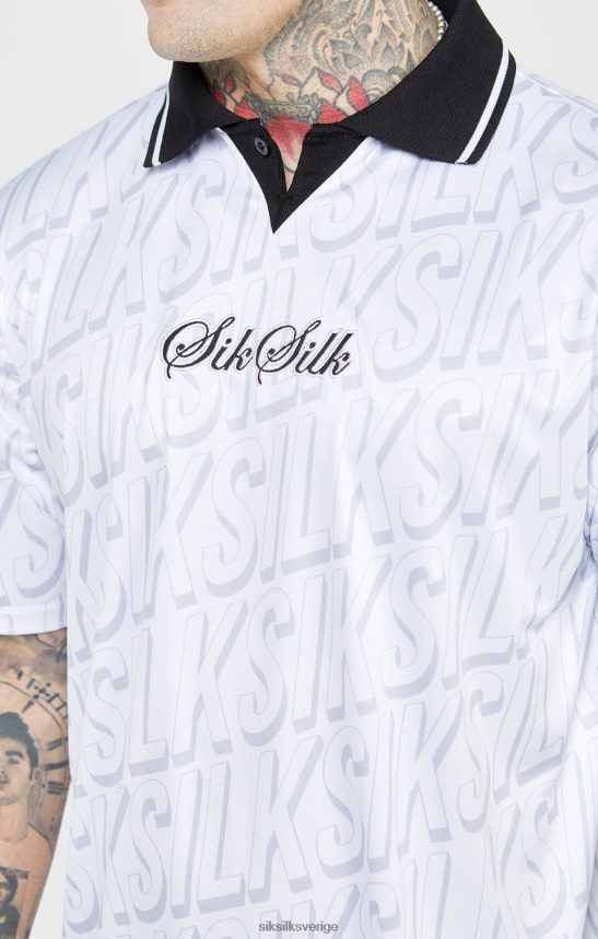 män SikSilk vit fotbollströja kläder 02V424380