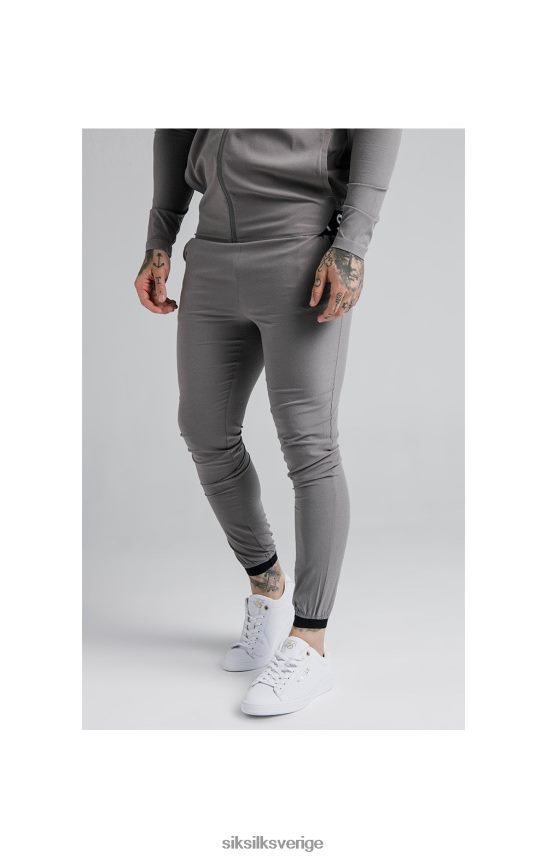 män SikSilk agility poly ripstop träningsbyxor - grå kläder 02V424527