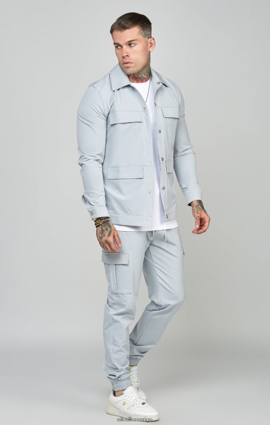 män SikSilk grå nyttolastjogger kläder 02V424510