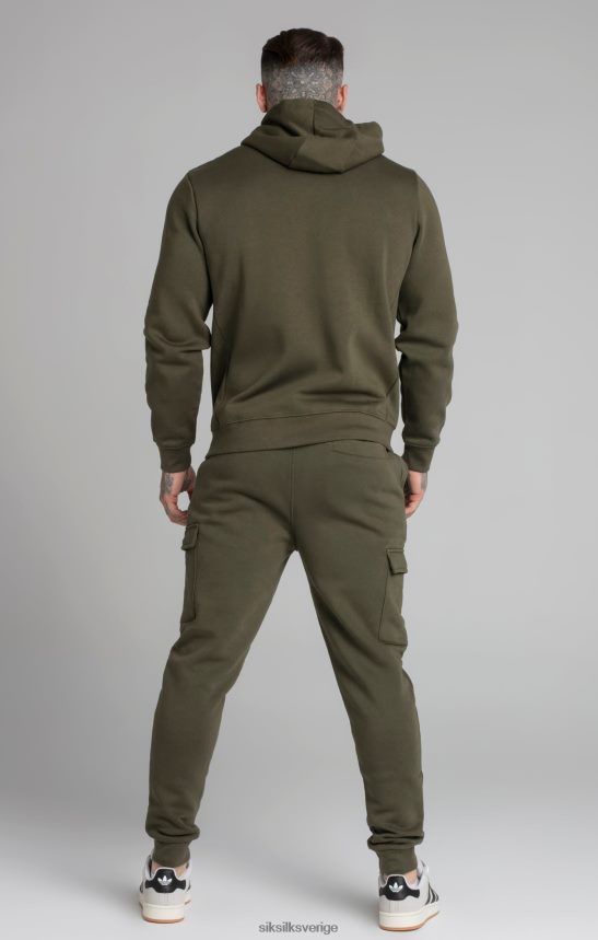 män SikSilk khaki essential cargo jogger kläder 02V424515