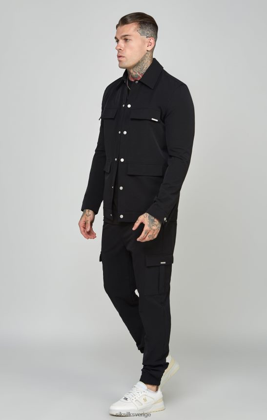 män SikSilk svart jogger för nyttolast kläder 02V424509