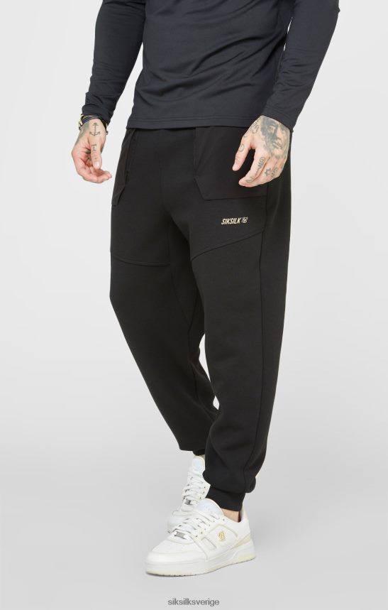 män SikSilk svart sportbyxa kläder 02V424520