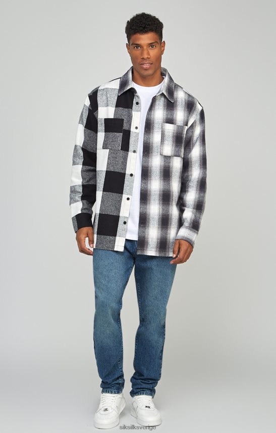 män SikSilk mellanblå jeans i rakt snitt kläder 02V424559