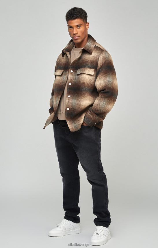 män SikSilk svarta jeans med raka snitt kläder 02V424560