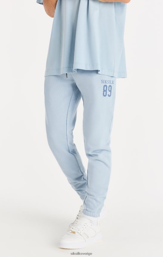 män SikSilk blå jogger med avslappnad passform kläder 02V424536