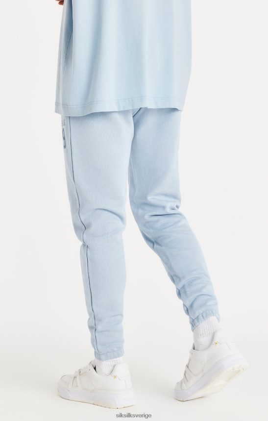 män SikSilk blå jogger med avslappnad passform kläder 02V424536