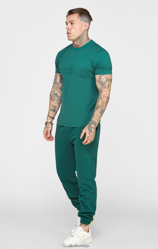 män SikSilk grön avslappnad jogger kläder 02V424541