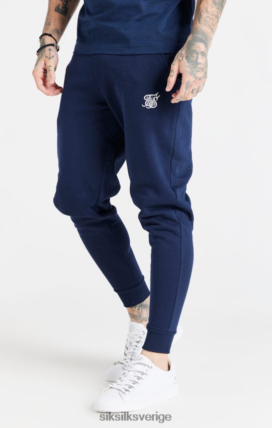 män SikSilk marin essentiell joggingbyxa kläder 02V424539