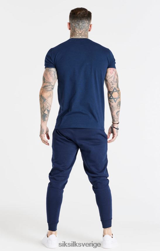 män SikSilk marin essentiell joggingbyxa kläder 02V424539