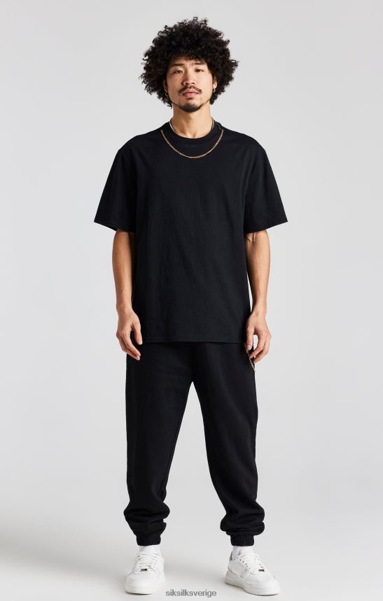 män SikSilk svart kedjejoggare kläder 02V424533