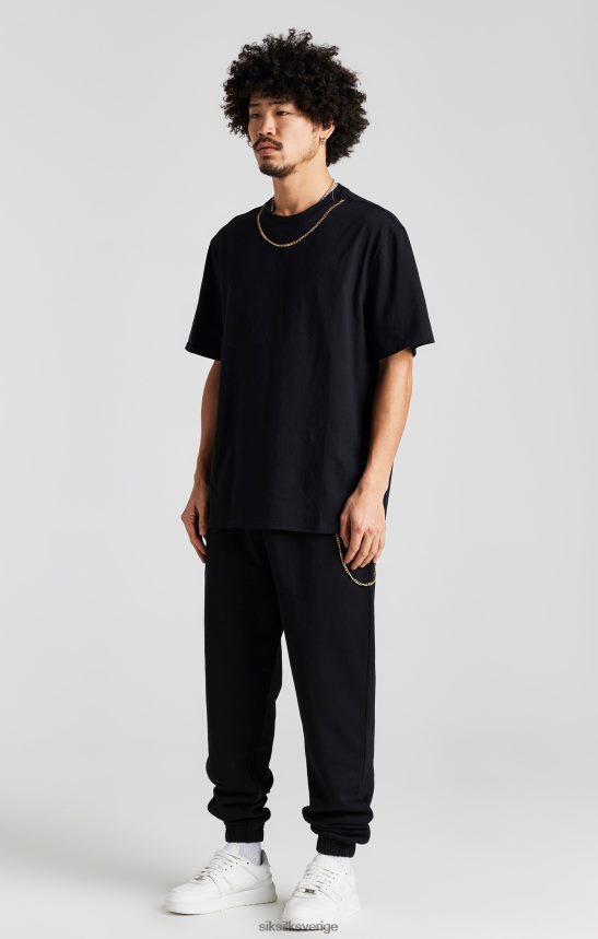 män SikSilk svart kedjejoggare kläder 02V424533