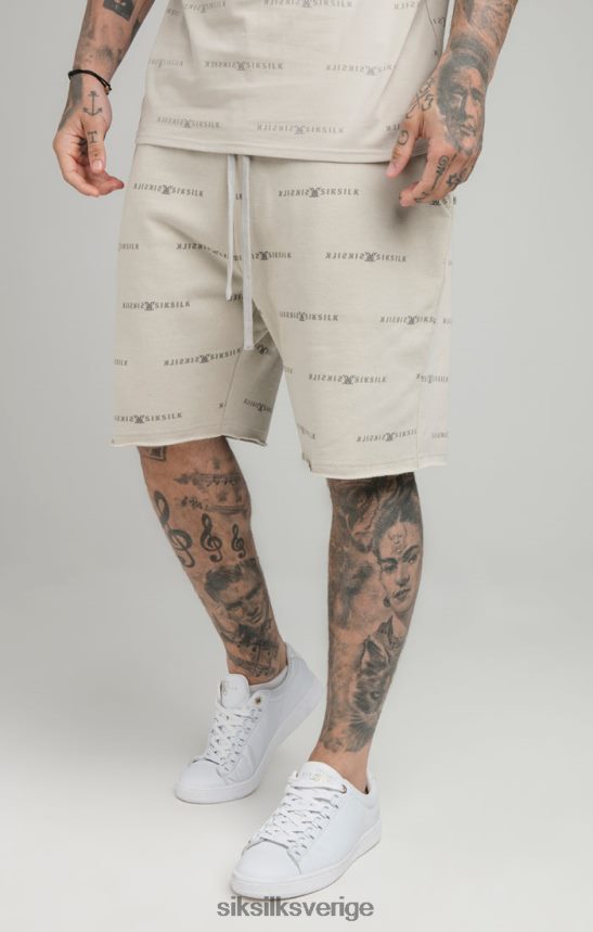 män SikSilk beige reflekterande kort kläder 02V424594