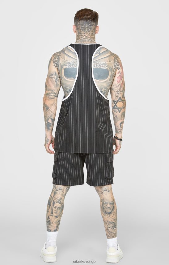 män SikSilk svart anniversary basket cargo kort kläder 02V424564