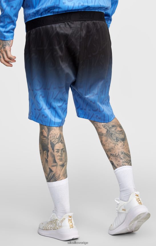 män SikSilk svart logotyp bleknar kort kläder 02V424608